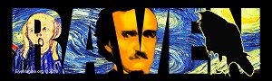 Poe meets Munch and Van Gogh